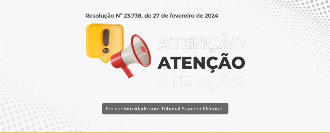 AVISO: Suspensão de Publicidade Institucional durante o Período Eleitoral